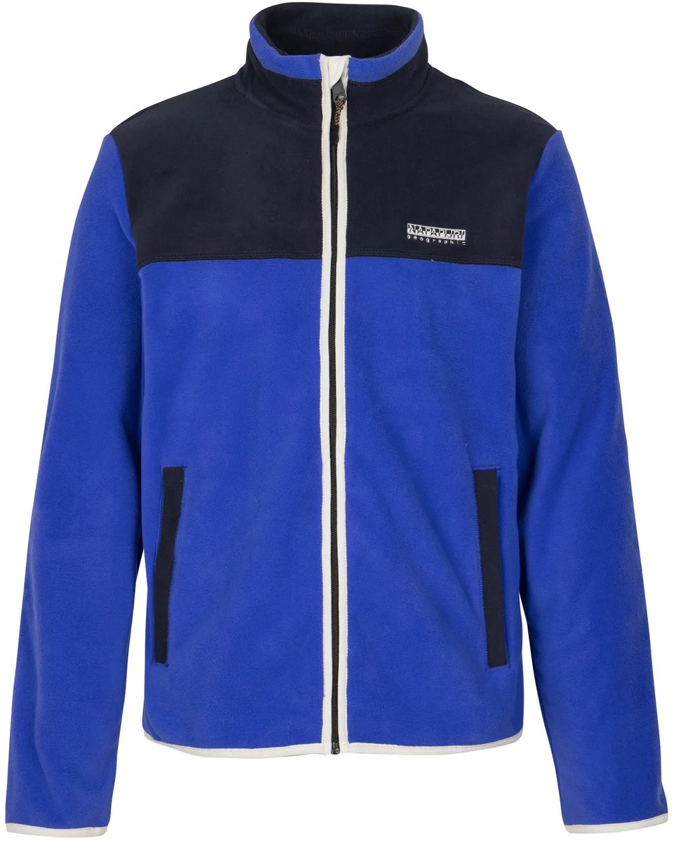 Fleece met volledige rits Napapijri T-Dergana Blauw