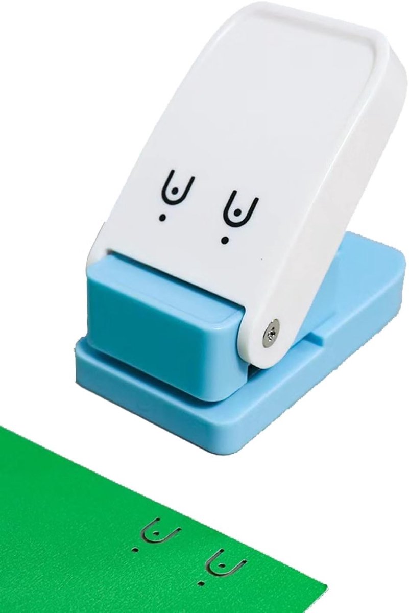 Ronde perforator voor het maken van gaatjes in oorbelkaarten, albums en DIY kaartjes
