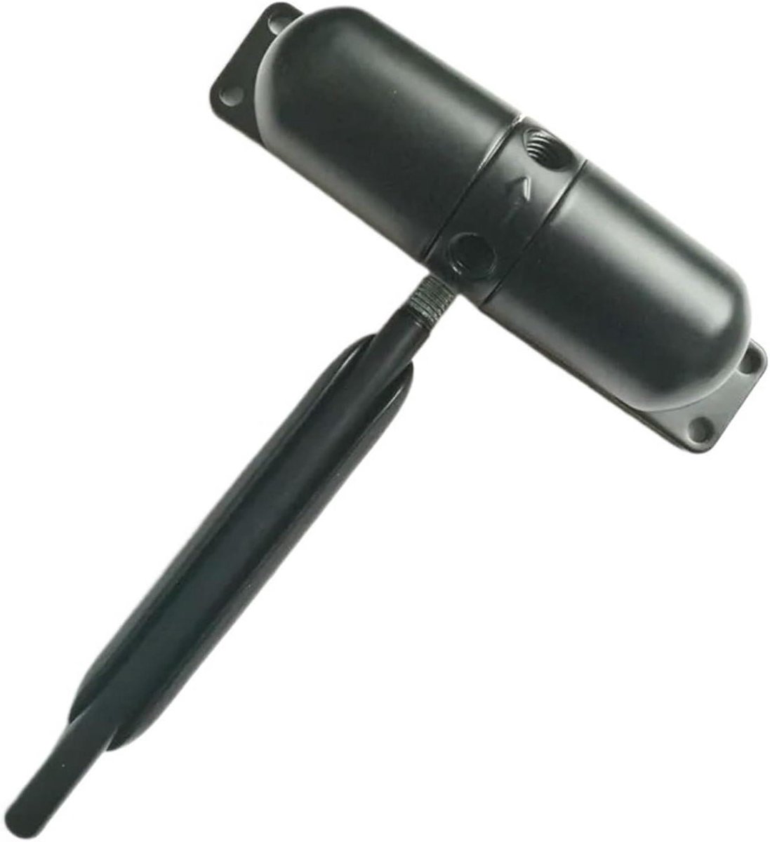 Deursluiter - Automatische Deurcloser - Deuren Sluiten - Verstelbare Veer - 20-70 kg - Zwart