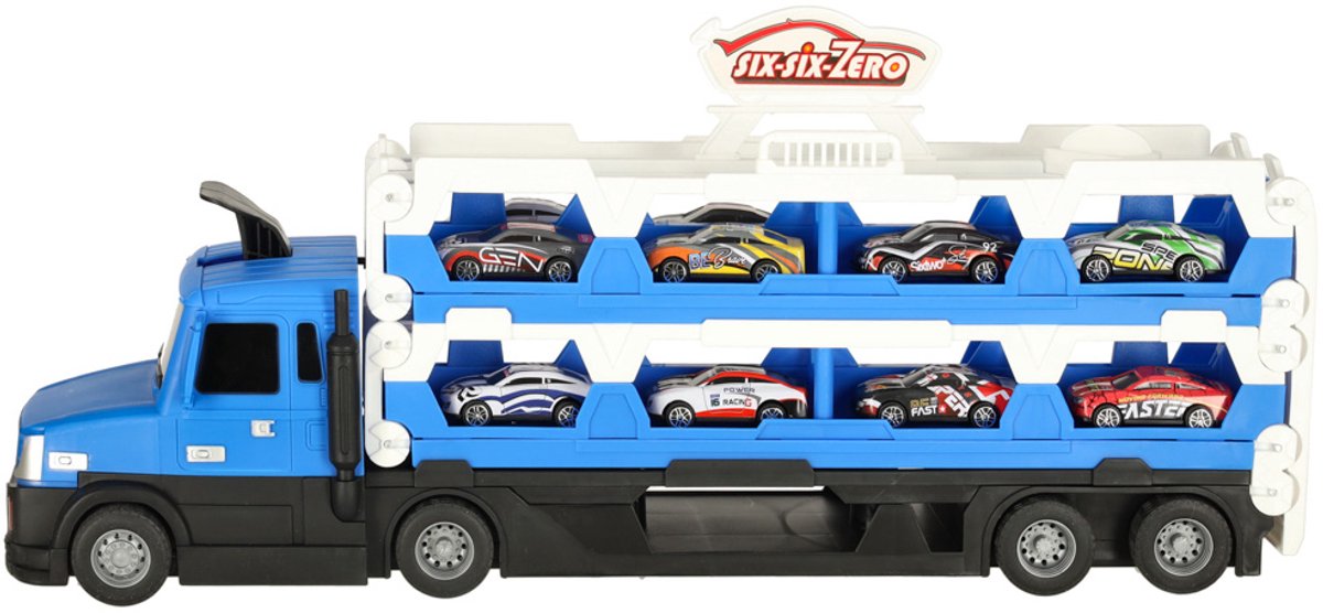 Autoaanhangwagen Transporter Opvouwbaar XXL Blauw - UNI