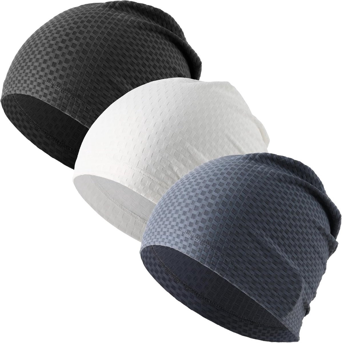 Koelmuts - Zwart - Ademend 3D Mesh - Unisex Sportieve Muts voor Hardlopen en Fietsen
