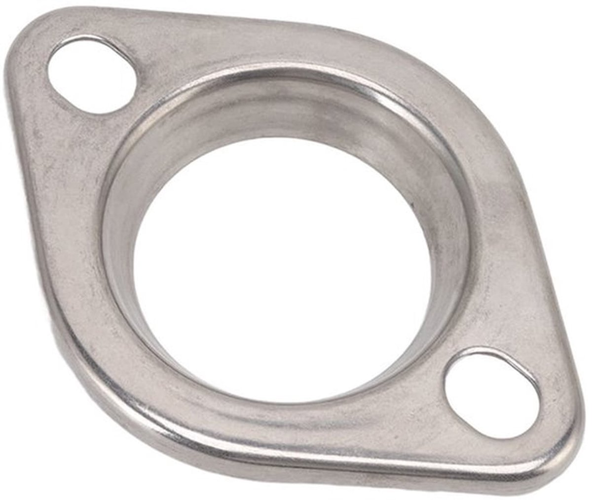 Uitlaat Aansluitflens RVS - 2.5 Inch Header Collectorflens - Downpipe Collectorflens - Hoogwaardige Reserveonderdelen - Professionele Auto/Motoraccessoires - Verbeterde Prestaties - Uitlaatflens