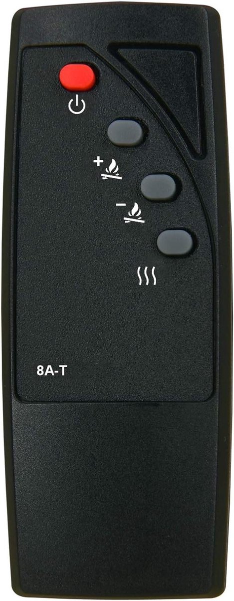 Afstandsbediening - Haard Bediening - Haard Aanpassen - Directe Werking - 10 Meter Bereik - Zwart