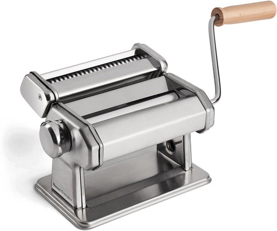 Linguine opzetstuk - Pastamachine accessoire - Zelf pasta maken - Robuust roestvrij staal - 182 x 5 x 8 cm — afbeelding 4