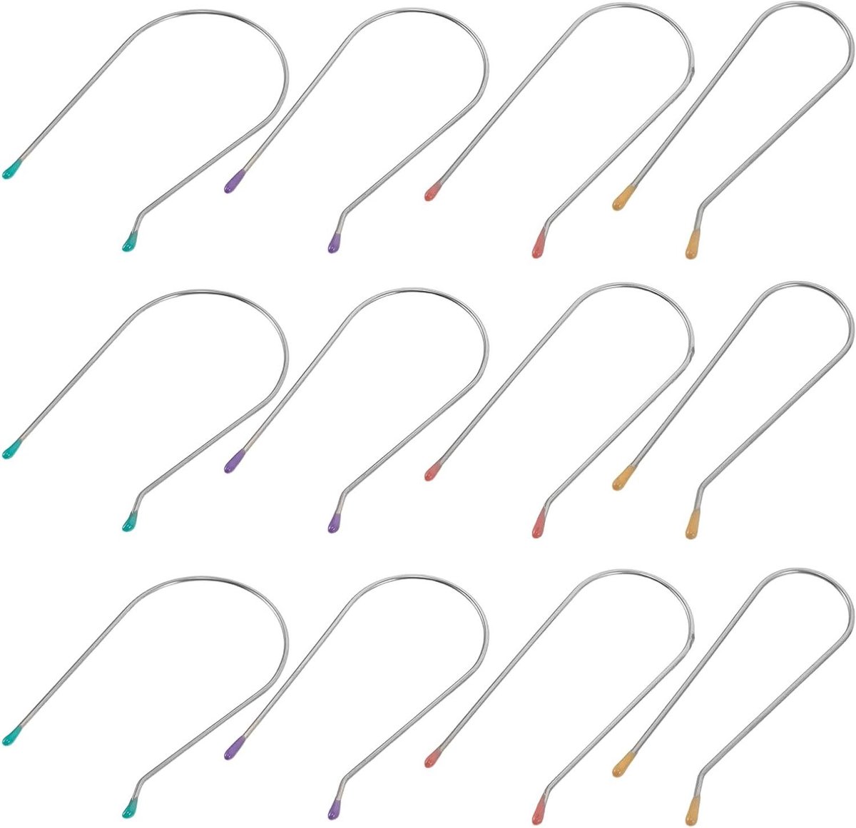 Roller Clips - Krulspeld Clips - Haar Stylen - U-Vormige Grip - 32 Stuks - Meerkleurig