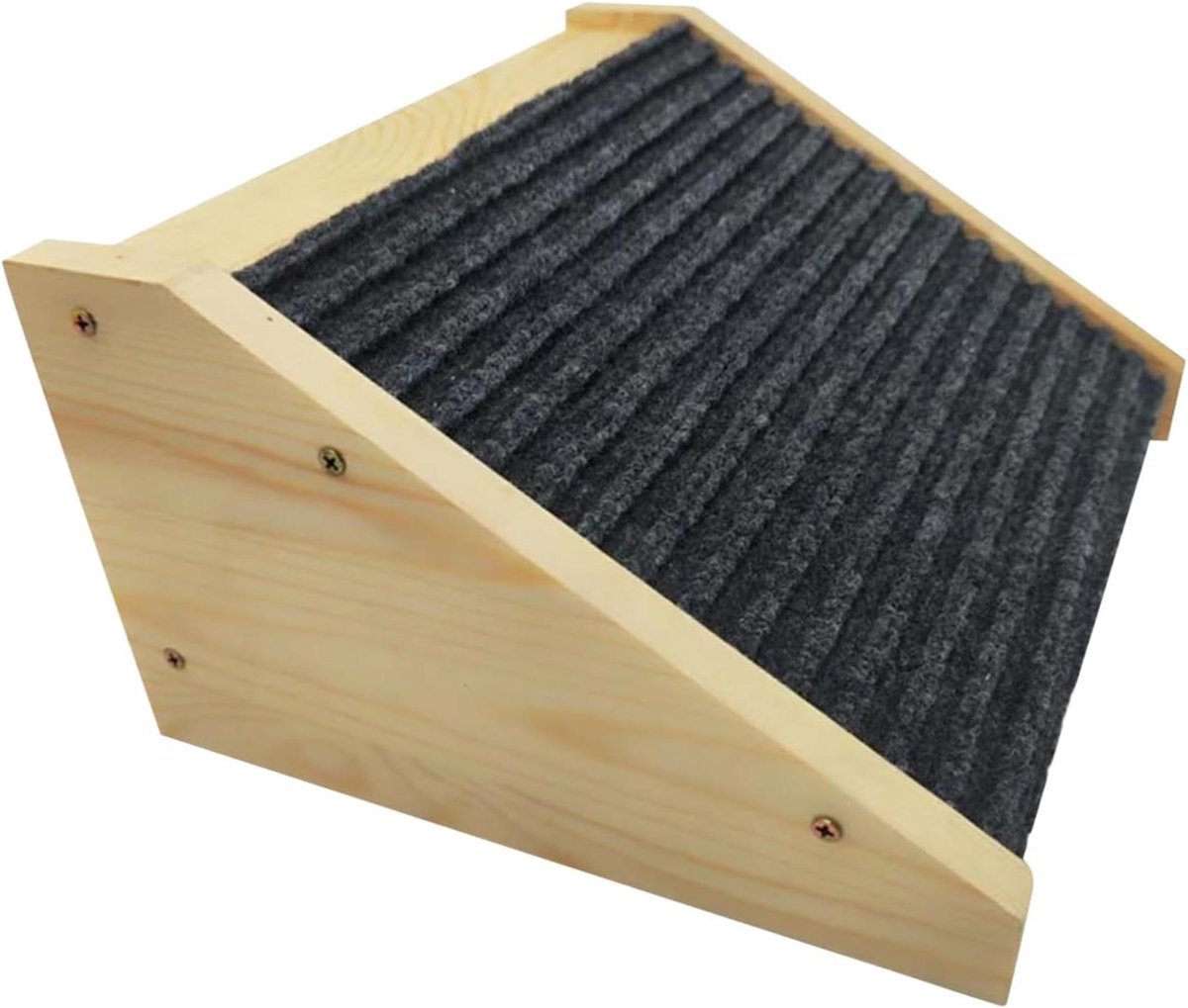 Honden Loopplank - Hondentrap Huisdier Hulp - Veilig Klimmen - Antislip Oppervlak - 30x15x25 cm - Niet gespecificeerd