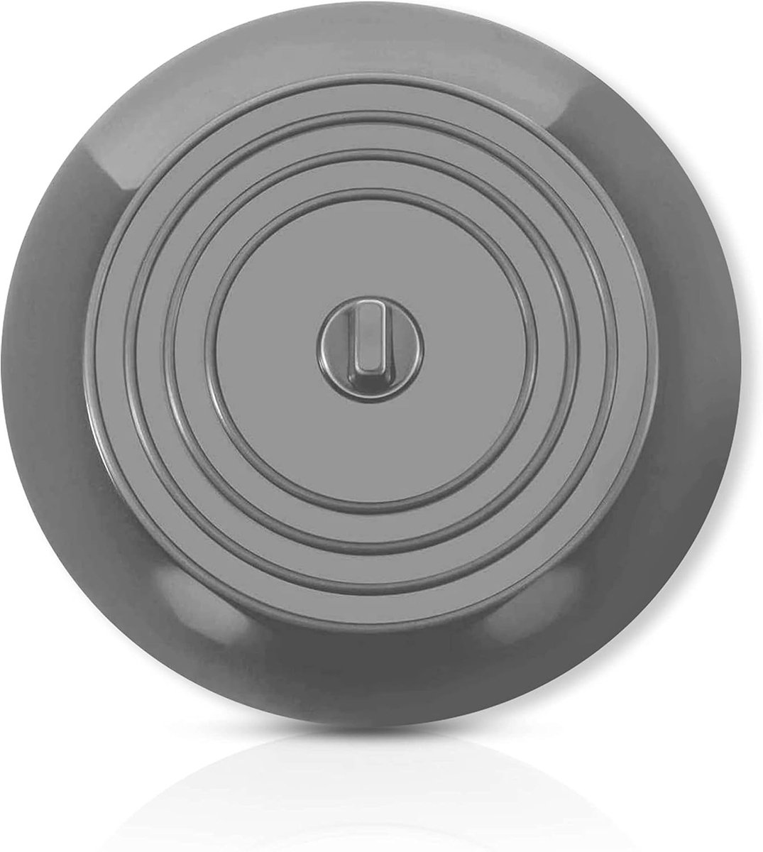Roestvrijstalen keuken-gootsteen - Grijs - 15,2 cm - Siliconen Afvoerplug met Flexibele Zuignap - Universele Waterdichte Stop