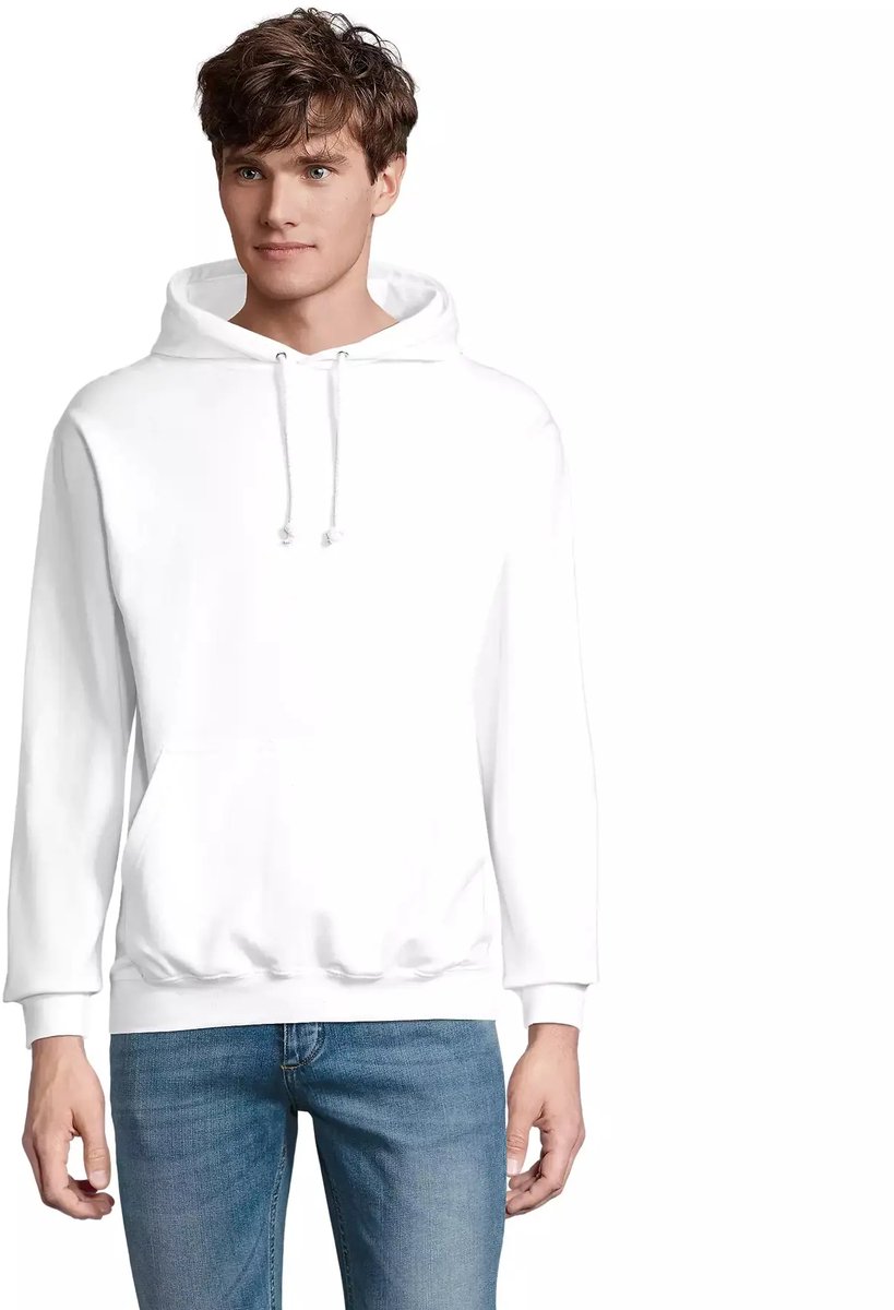 SOL'S Unisex Condor Hooded Sweatshirt L03815 - White - M
