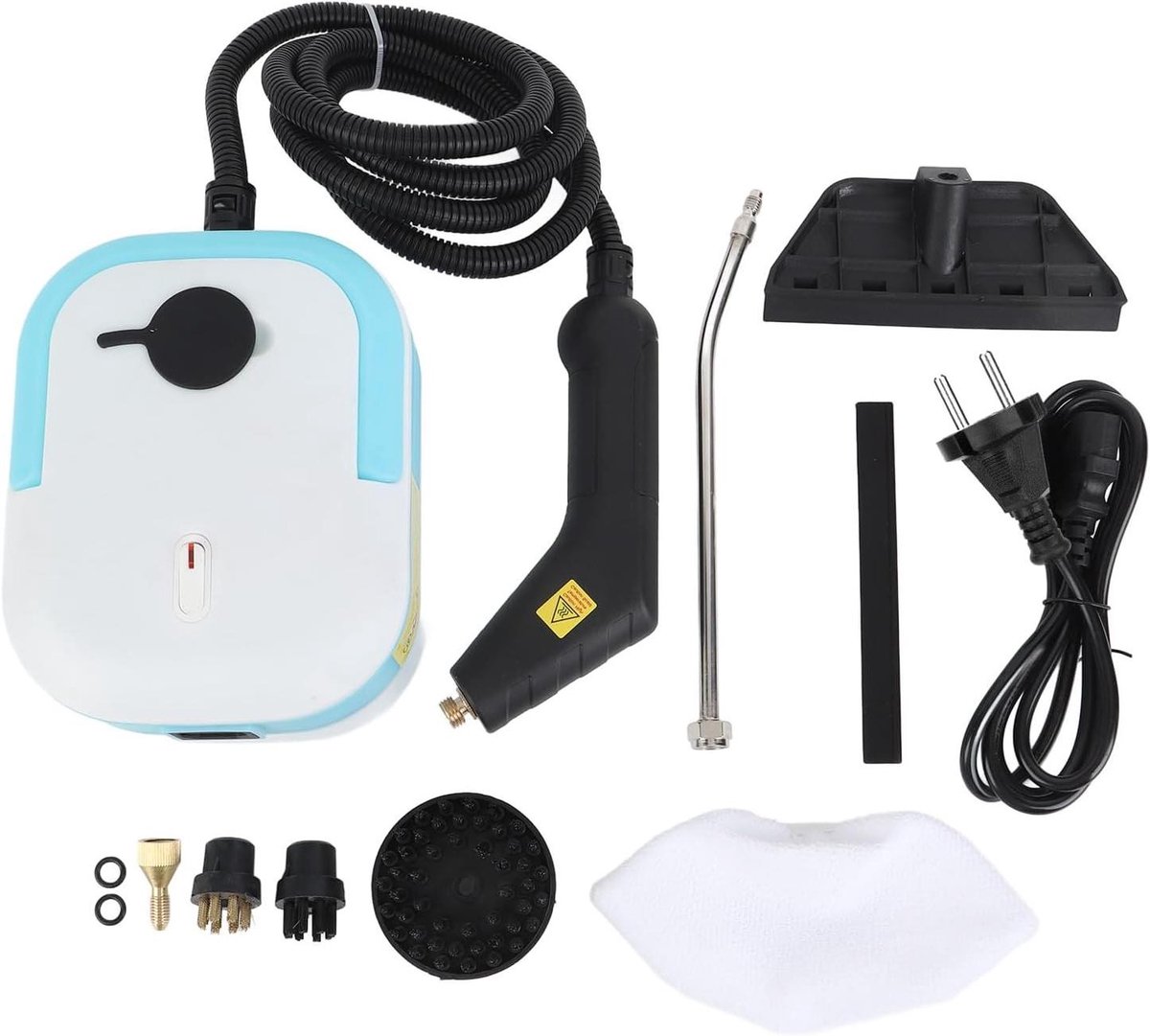 Handstoomreiniger - Draagbare stoomreiniger - Hygiënisch Reinigen - Snelle Opwarming - 1200W - Wit