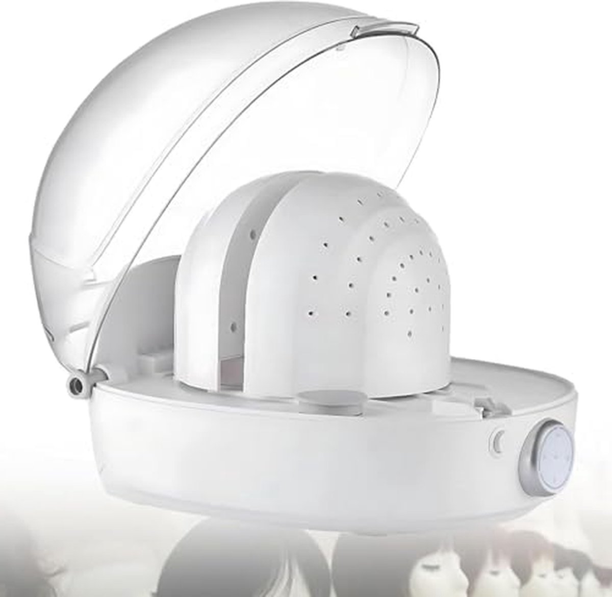 Hoeden Stomer Reiniger - Cap Cleaner - Hoeden Herstellen - 3-in-1 Functie - Compact Ontwerp - Wit