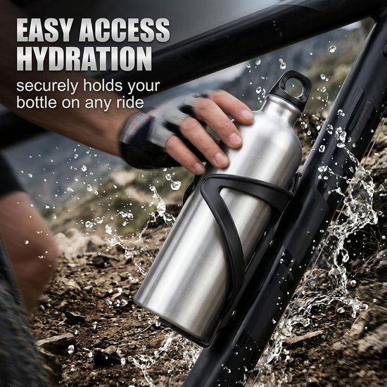 Fiets drinkfleshouders 2 stuks - carbon fiber - verstelbaar voor 55-70 mm flessen - SnelShoppen — afbeelding 5