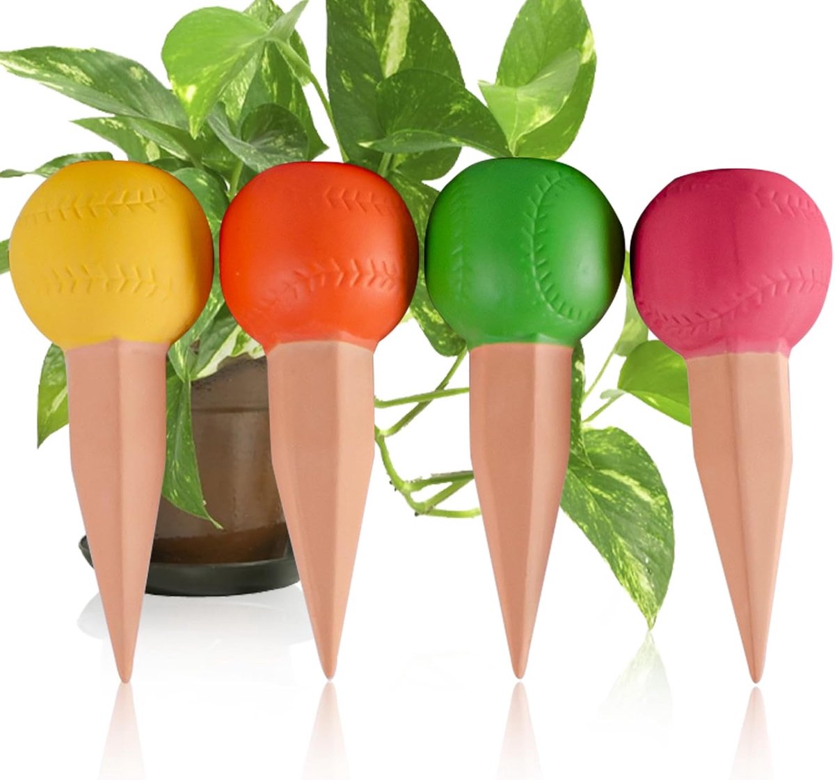 Tonkegelirrigatie 150 ml - Set van 4 - Automatische waterdispenser - Zorgeloze plantenzorg - SnelShoppen