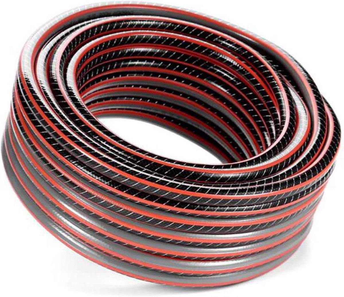 Tuinslang PVC - Flexibele waterslang - Gazon irrigatie - Hogedruk bestendig - 10 meter - Grijs