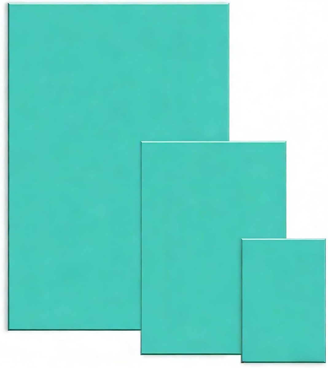 SnelShoppen - Lino Print Sheets A4 A5 A6 - Lino Cutting Set - PVC Rubber voor Precisie Prints en Stempels - Ideaal voor Beginners en Kunstenaars - Gro