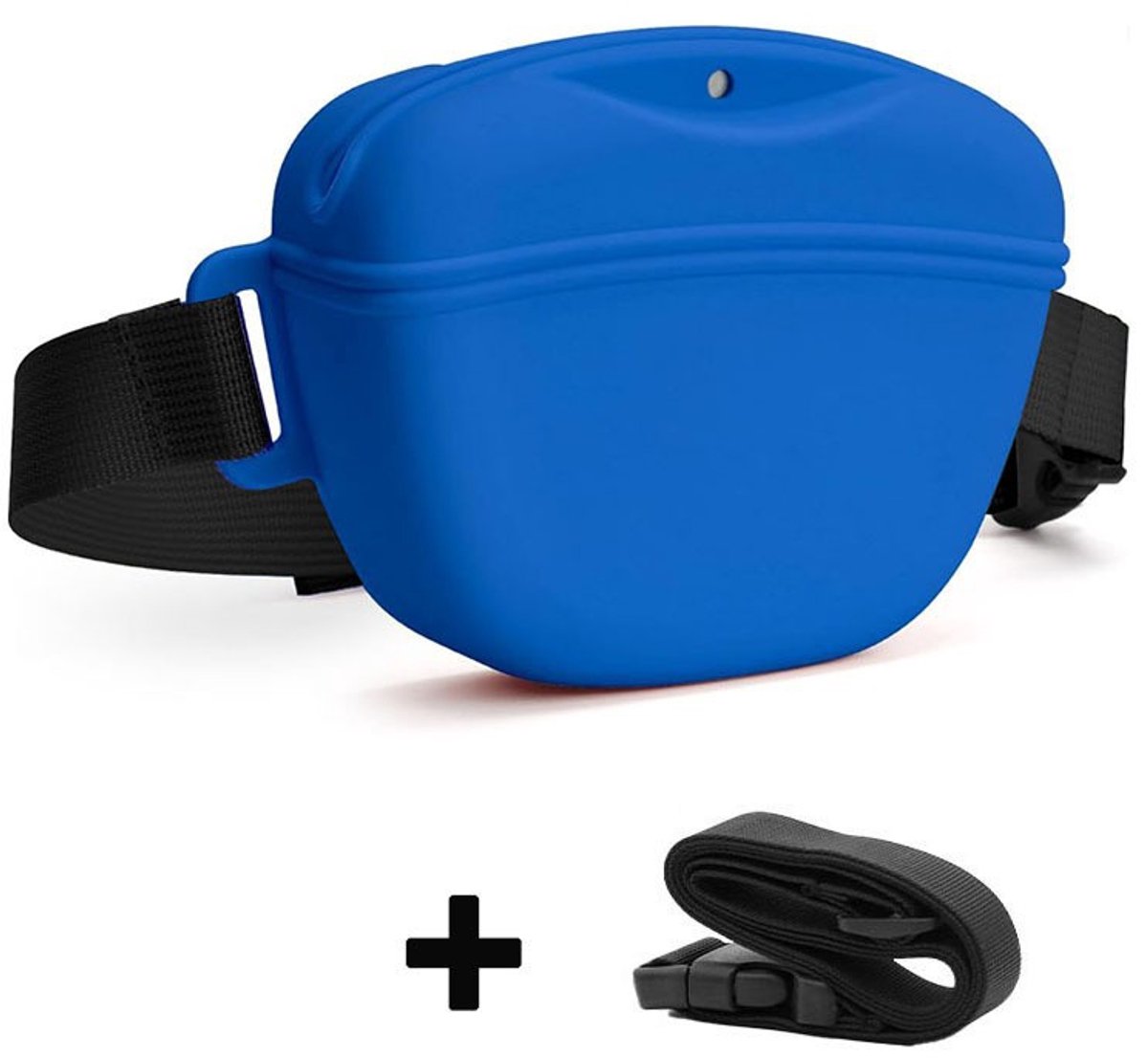 Hondentraining heuptas - sterke magneetsluiting siliconen snackzak pieper fluit combinatie voor dagelijkse wandelingen en gehoorzaamheidstraining