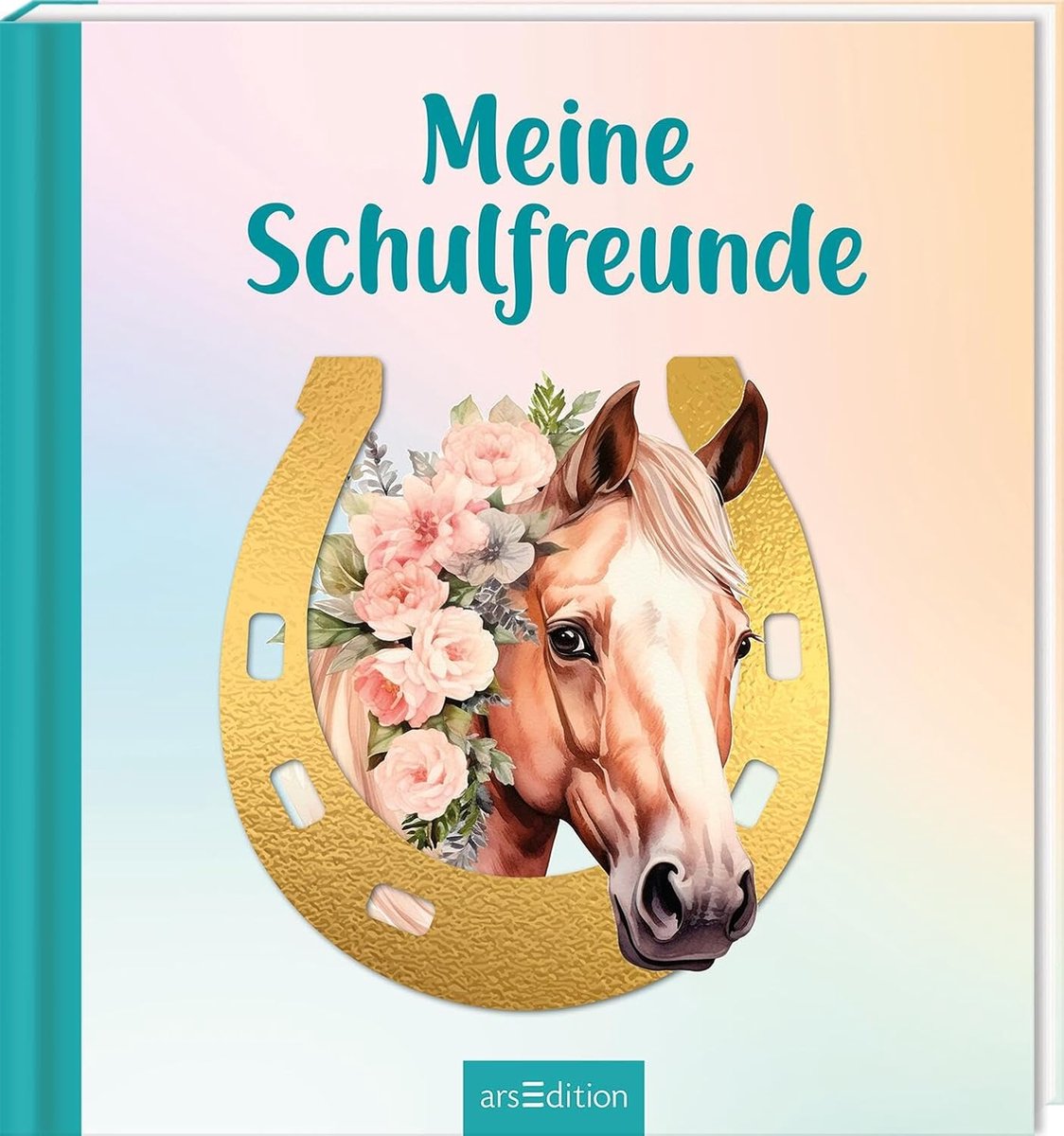 Schriftboek paarden - A5 formaat - 50 bladzijden - Perfect voor schoolvrienden - SnelShoppen