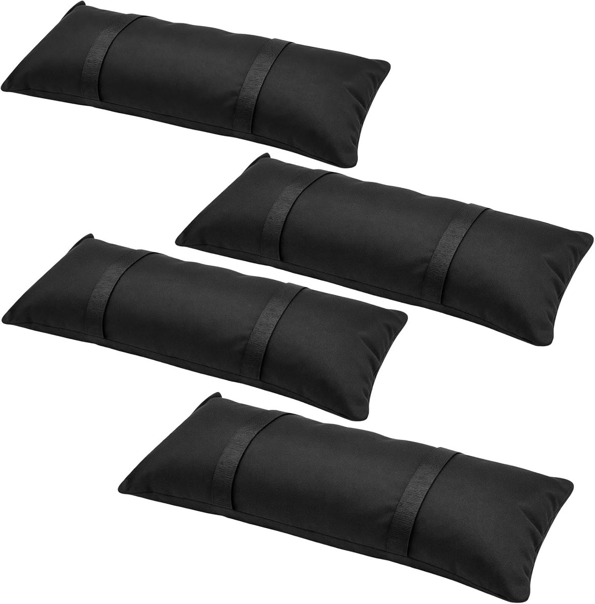 Vulbare zandzakken voor parasols - Set van 4 gewichtszakken - Waterdicht en scheurbestendig - ShopVlot