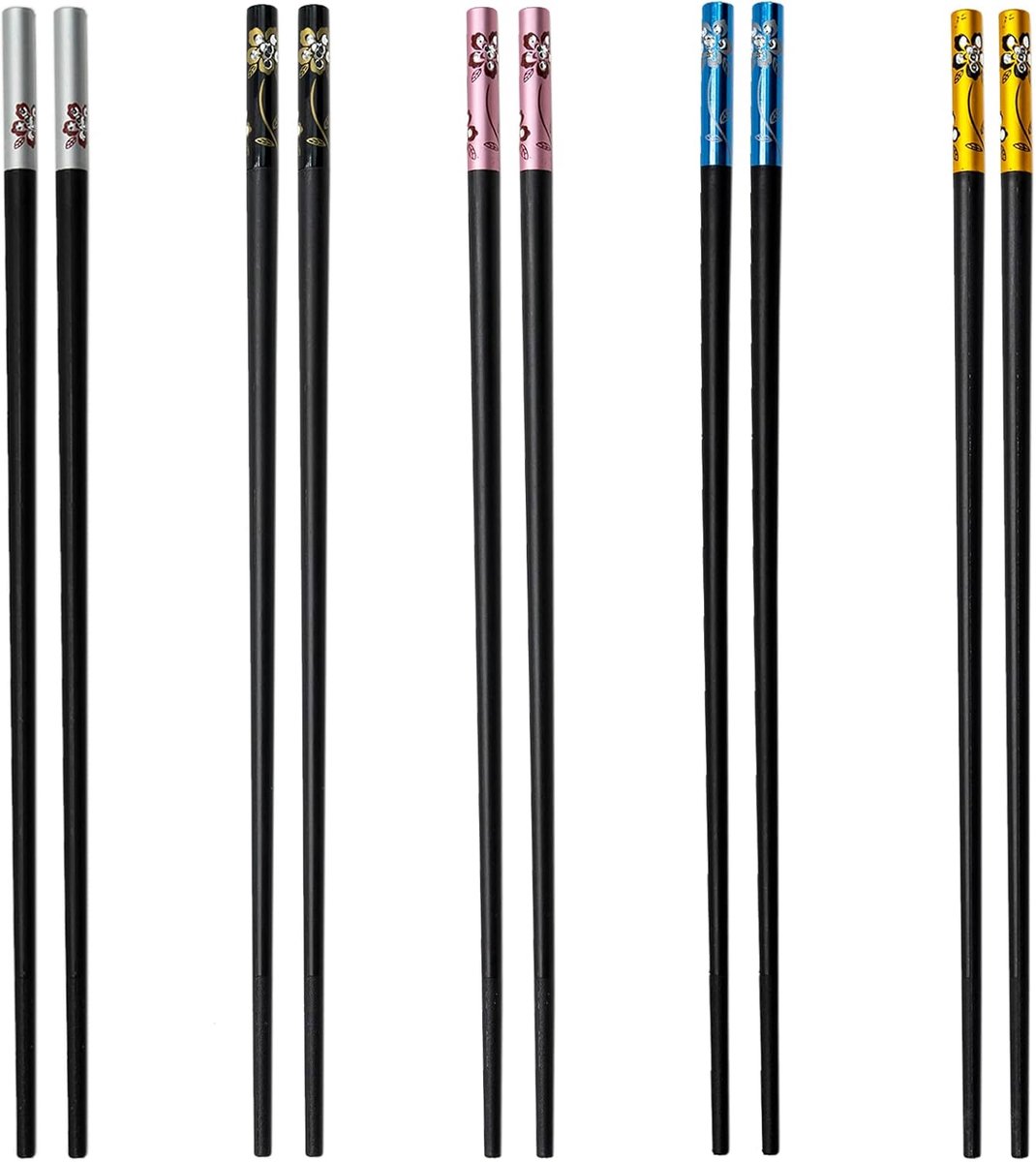 Chopsticks 24 cm - Fiberglass - Herbruikbaar - Makkelijk te reinigen en kleurrijk - ShopVlot