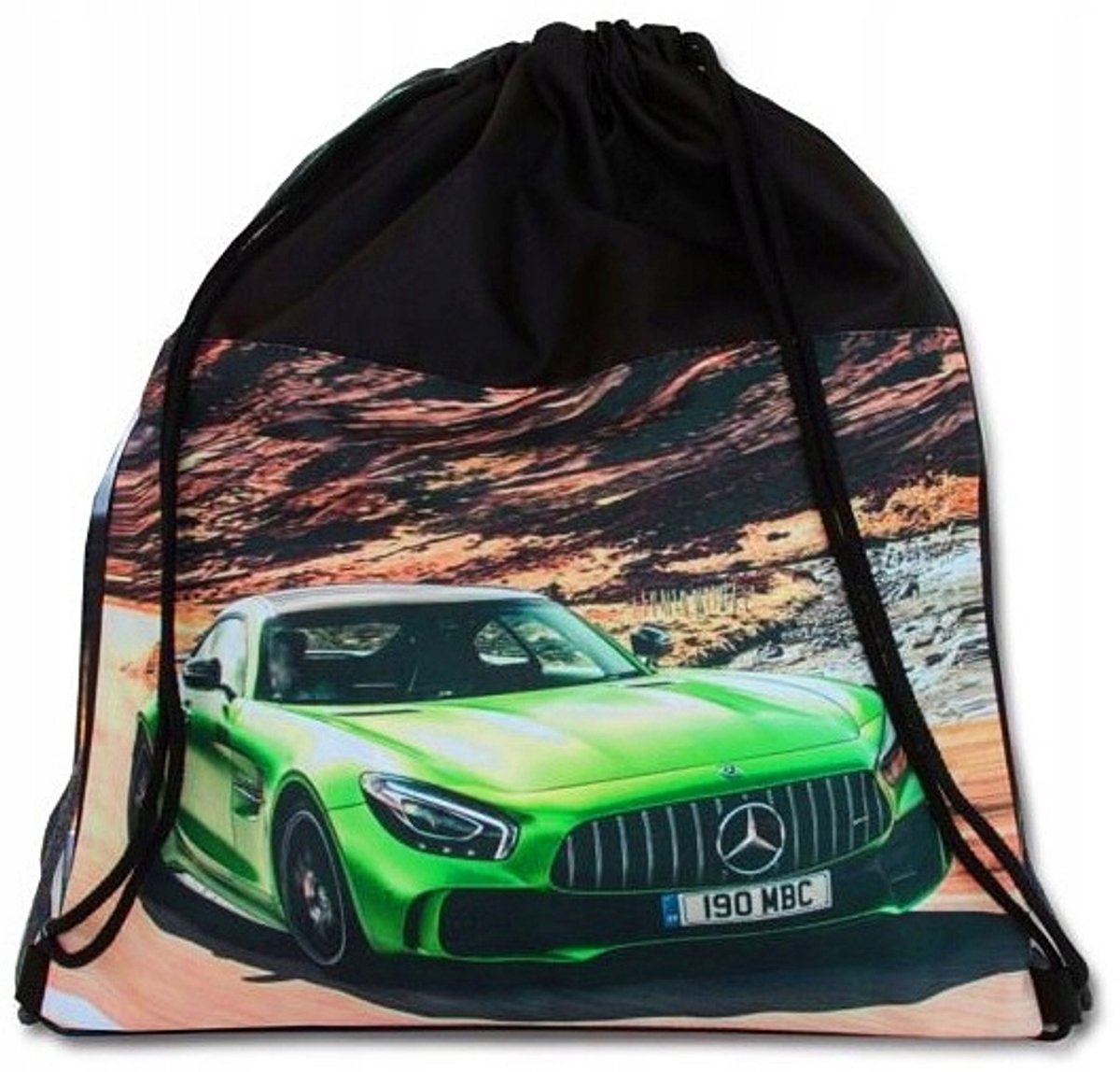 Sporttas met Autostuur - Schooltas / Gymtas met Rits
