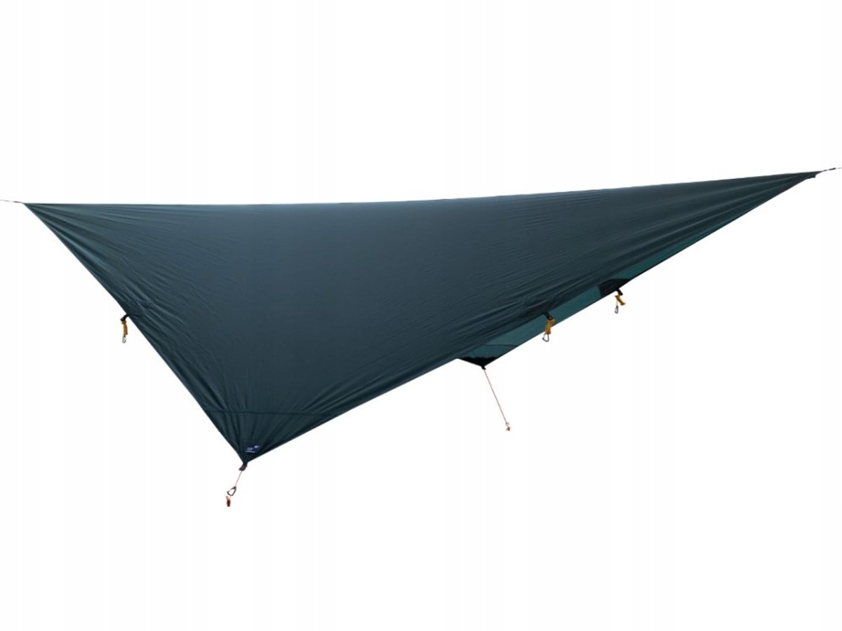 Merkloos Kampeertarp Groen 250x250 cm - Waterdicht en Duurzaam