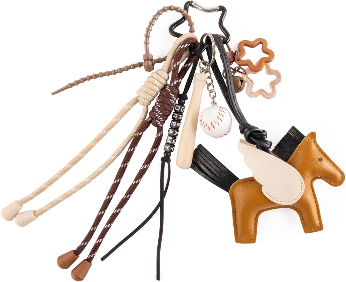 Dames Handtas Accessoires Bag Charms Schooltas Rugzak Sporttas Leuke Sleutelhanger Verjaardagscadeau voor Meisjes