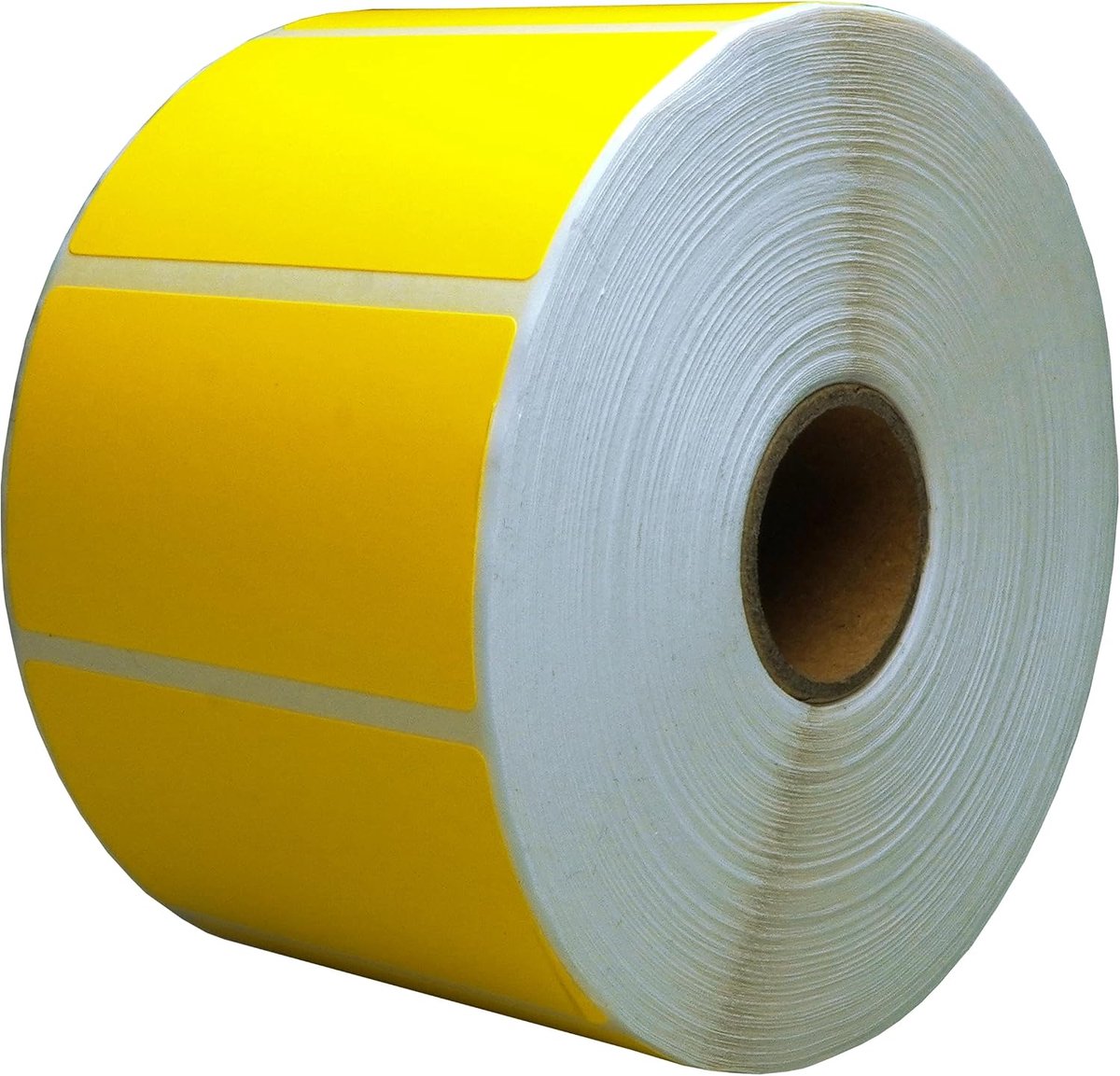 Zebra Etiketten 57x32mm - Geel - Permanent - Voor zelfbedrukking - SnelShoppen