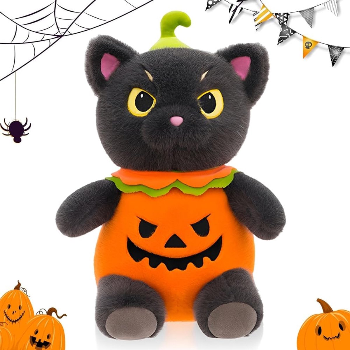 Pluche poppen met hoeden en capes, simulatie Pe-Luche Capy-bara, knuffeldier, Capy-bara Ma-go pop, speelgoed voor kinderen, Capy-Sarg cartoonpop, 30 cm (B)