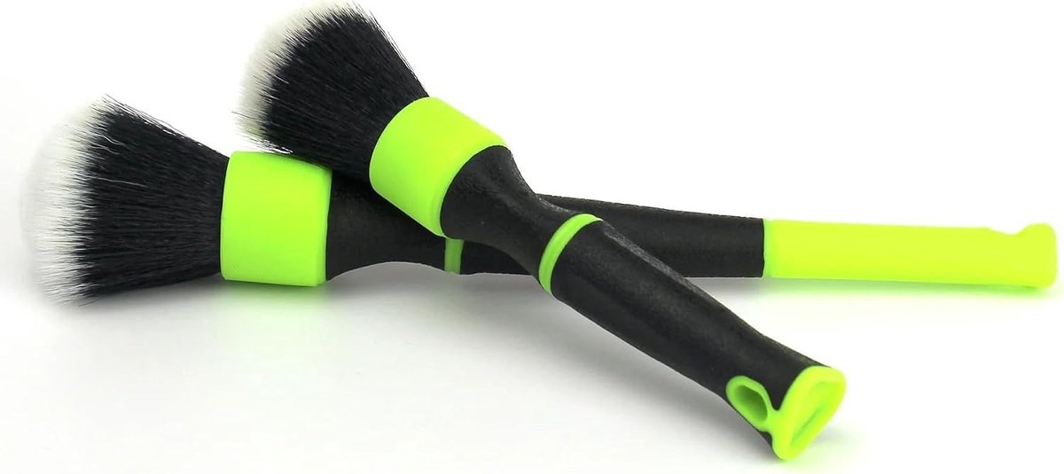Detailing borstel set - kleine & grote maat - Tri-Grip - voor optimale reiniging - SnelShoppen