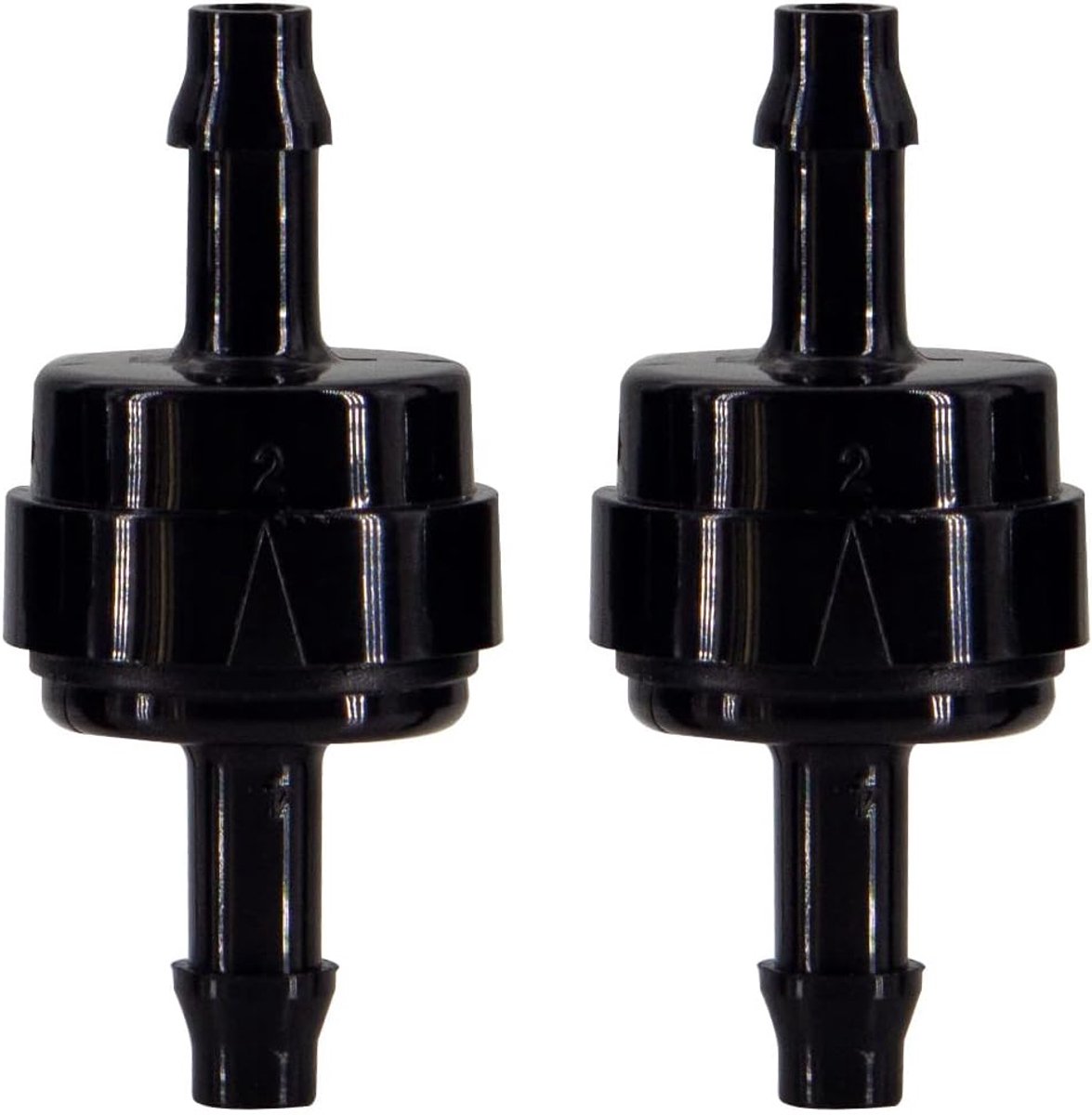 1/8" 3/16" 1/4" 5/16" PA66 Auto oliecircuit veer terugslagklep, hoge temperatuur corrosiebestendig eenrichtingspomp vacuüm anti-terugslagklep (3/16")