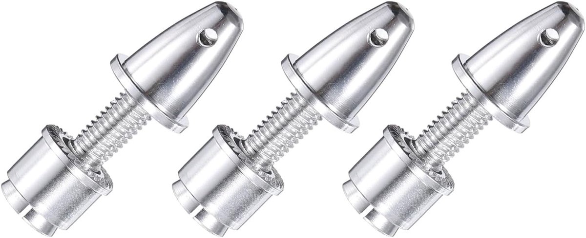 Vliegtuigen, 3,17 mm opening en 5 mm spaaradapter, propeller-uitgang voor borstelloze motoren, snelheidsregelaar, 3 stuks