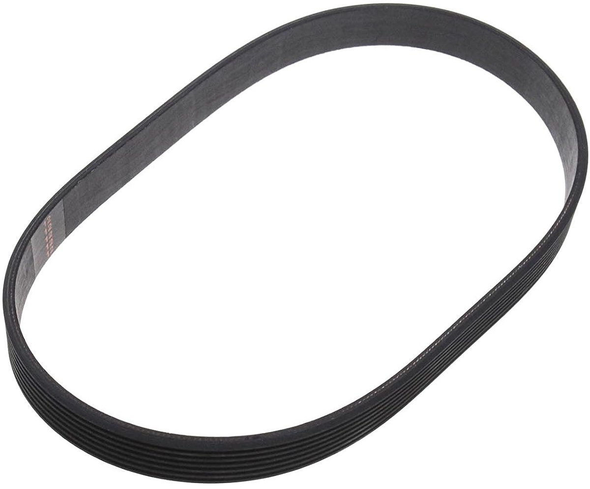7PJ490mm grasmaaier aandrijving 16mm breedte rubber synchrone gesloten lus distributieriem compatibel met QUALCAST roterende maaiers
