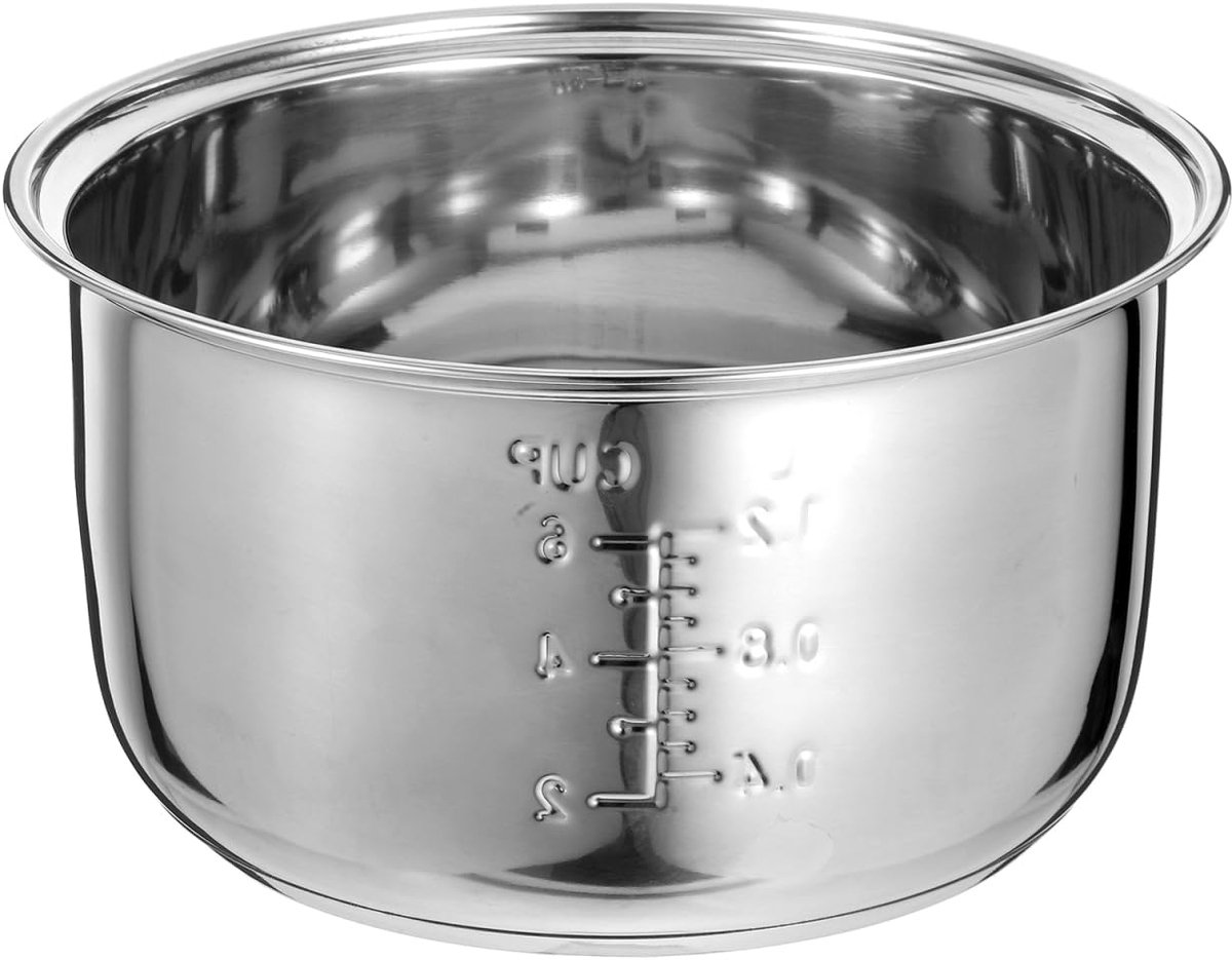 Binnencontainer voor rijstkoker, tank van roestvrij staal, vervanging voor binnen, kookaccessoire