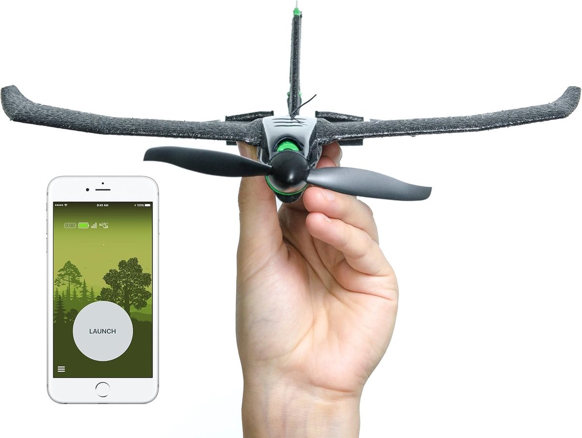 Pro: met smartphone app bestuurd stuntvliegtuig - op afstand bestuurde drone voor iOS en Android