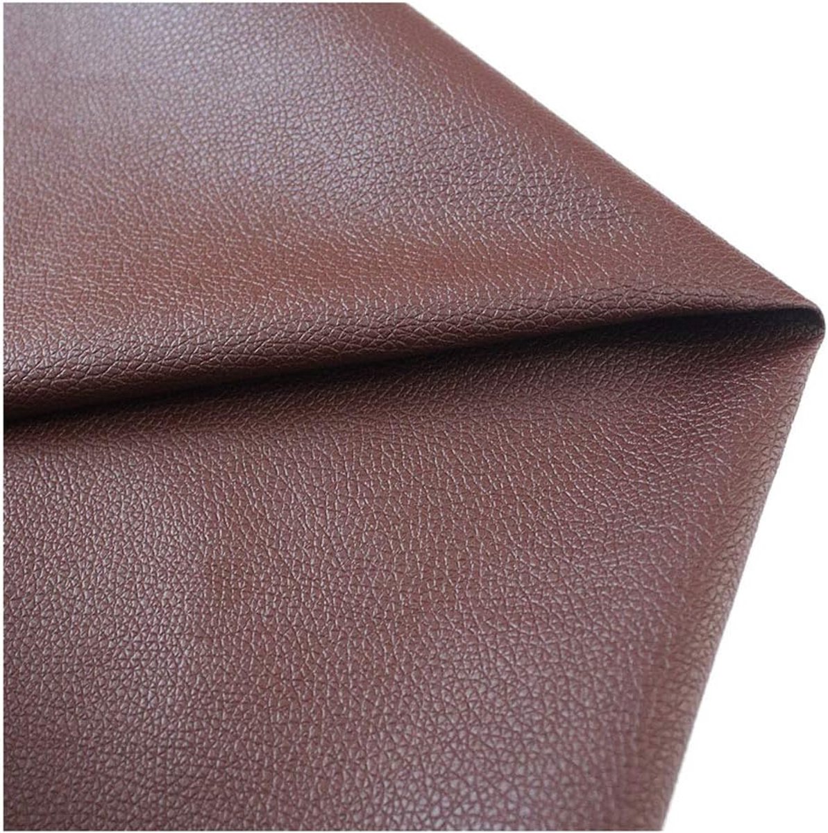 Stof Kunstleer Bekleding Leer Kunstleer Bekleding Stof Voor Bekleding Kunstleer Stretch Stof PU Materiaal Kunstleer Auto Materiaal-Donkerbruin 1.38x7m