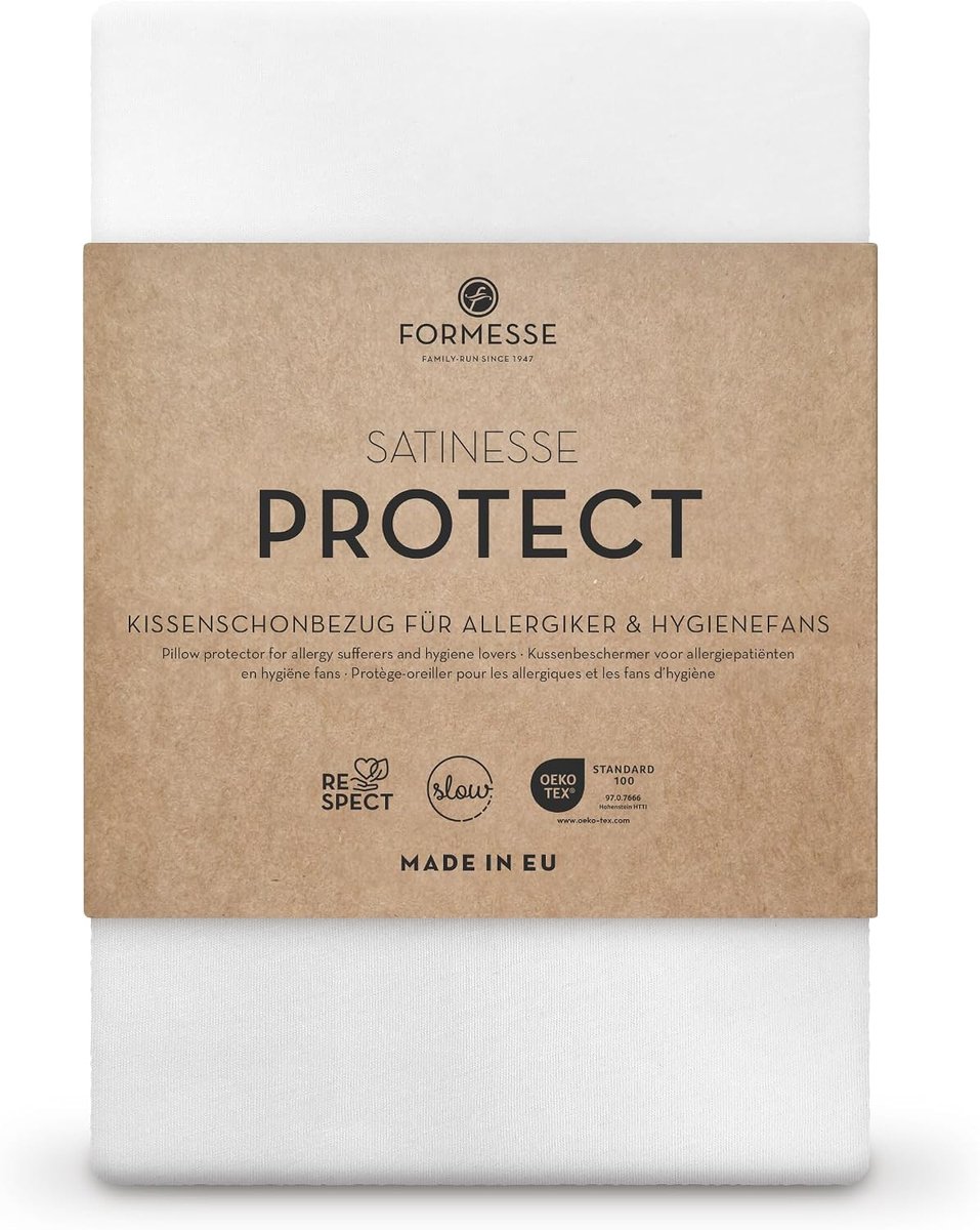 Kussenhoes 60 x 40 cm - Tencel Lyocell - Natuurlijke hygiëne bescherming - Vochtregulatie - SnelShoppen
