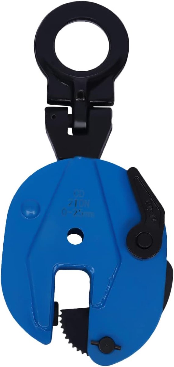 2t verticale plaatklem, Pro-Lift-Tools plaatgrijper, 2 ton hefklem, verticale plaatgrijper assortiment, 0-25 mm klem voor het optillen en transporteren