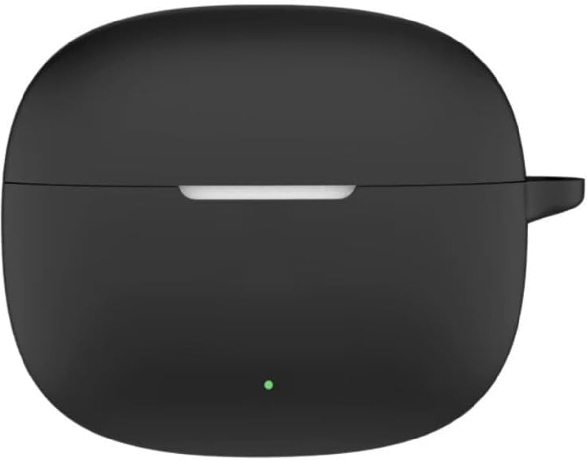 Beschermhoes compatibel met OnePlus Nord Buds 4 Pro, zachte siliconen, duurzaam, krasbestendig, beschermhoes, zwart