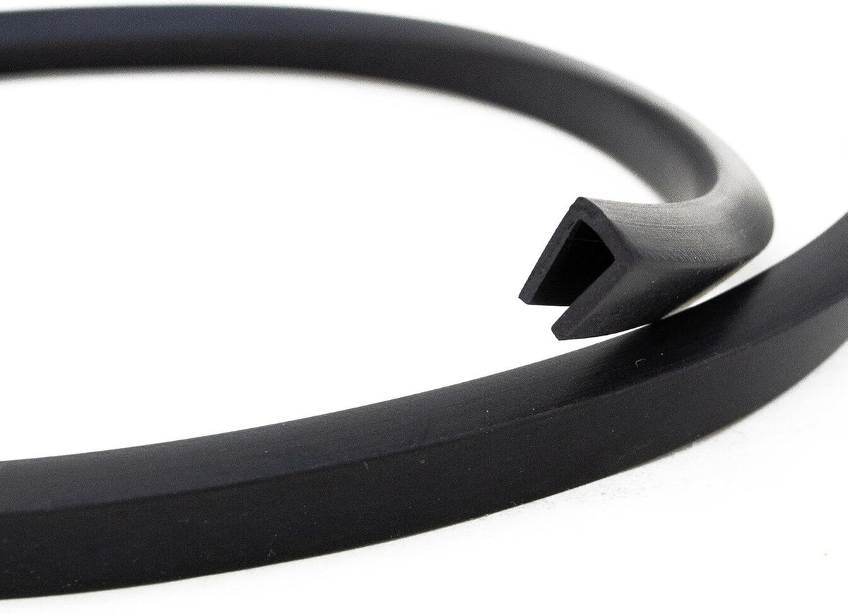 Fitting profiel 5 mm - rubber profiel EPDM - weerbestendig - ideaal voor randafwerking - ShopVlot