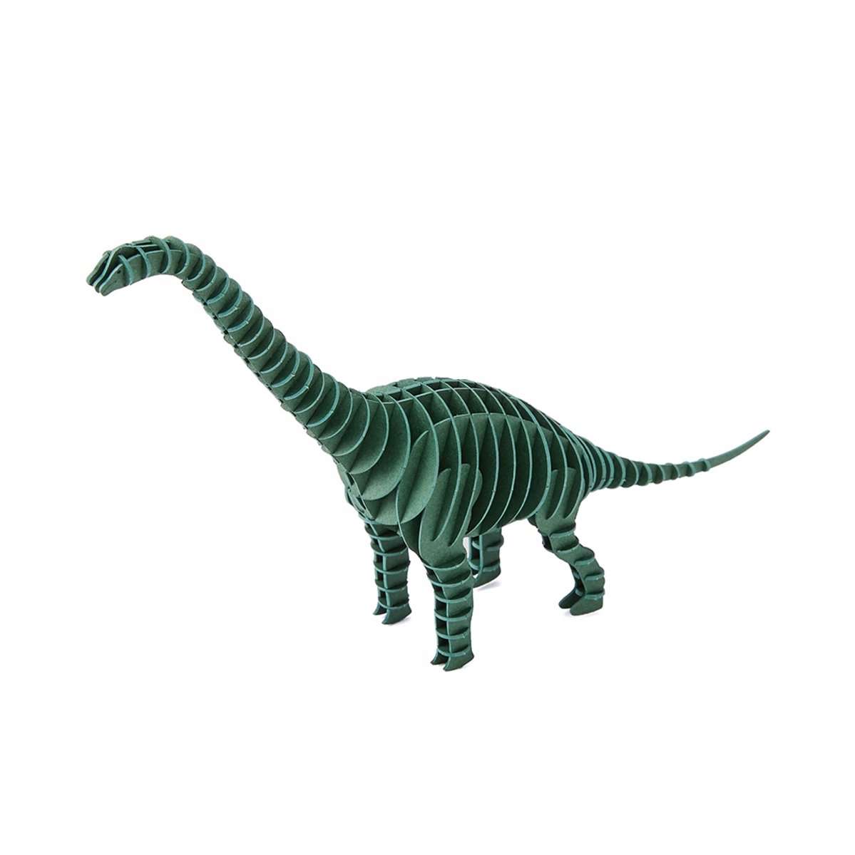 3D Brachiosaurus Puzzel - Merkloos Bouwpakket