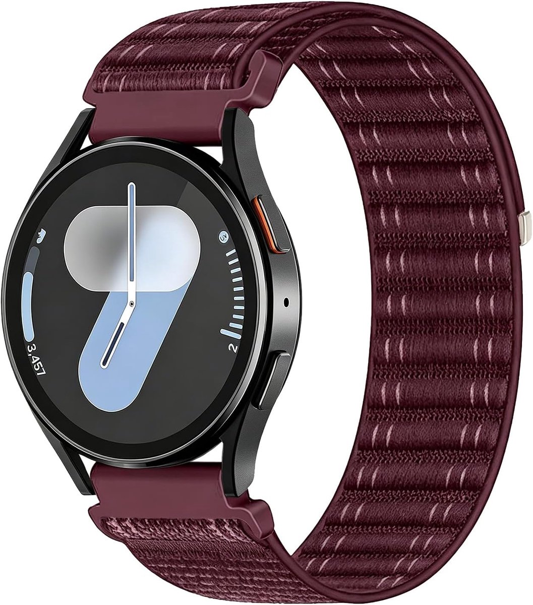 horlogeband 20mm - nylon - sportief - geschikt voor Galaxy Watch 7/FE/6/5/4 en meer - ShopVlot