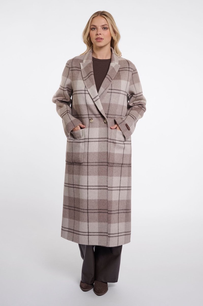 Rino & Pelle Jassen - Adria reversible coat - Bruin