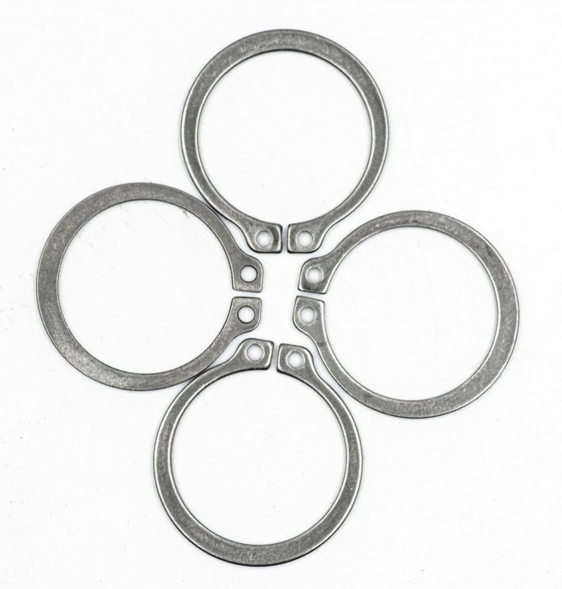 Externe borgring RVS Ø 90 mm