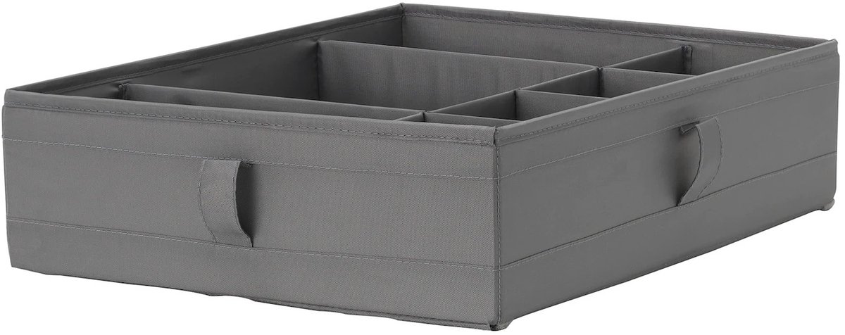 Merkloos Opbergdoos met Vakken 44x34x11cm - Organizer voor Lades