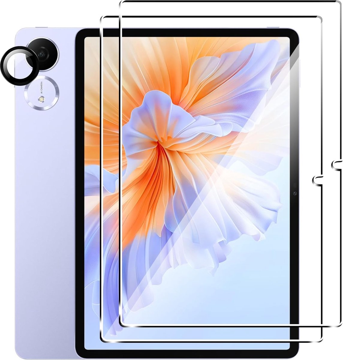 Schermbeschermer Honor Pad V9 11.5 Inch - Tempered Glass - 9H Hardheid - Ultieme bescherming voor scherm en camera - ShopVlot