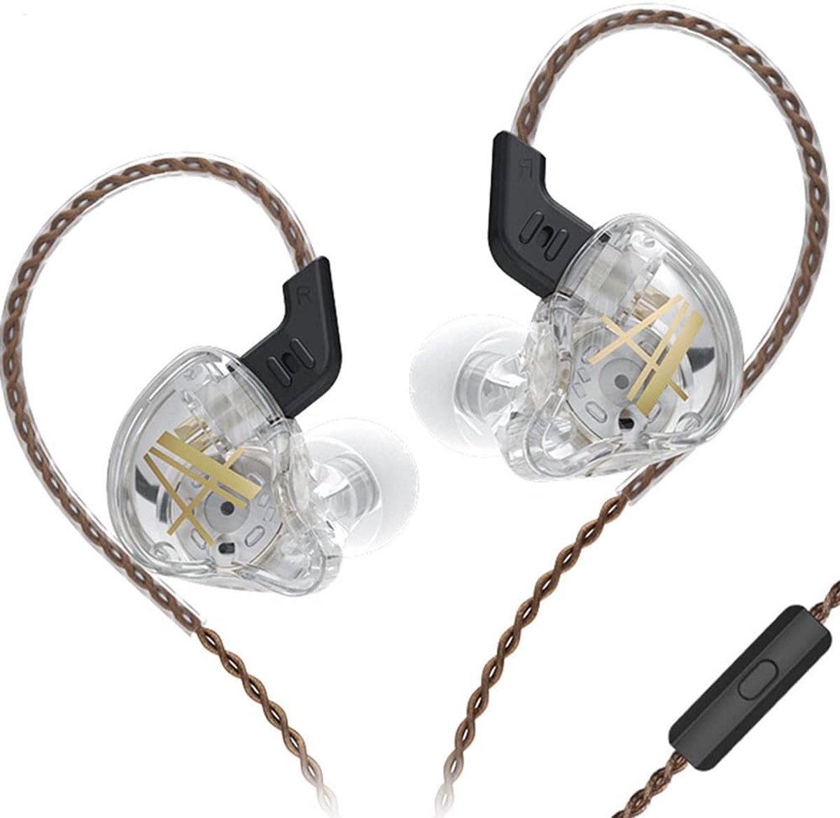 In-ear hoofdtelefoon - Dual driver - Ergonomisch ontwerp - Ideaal voor audioliefhebbers - ShopVlot