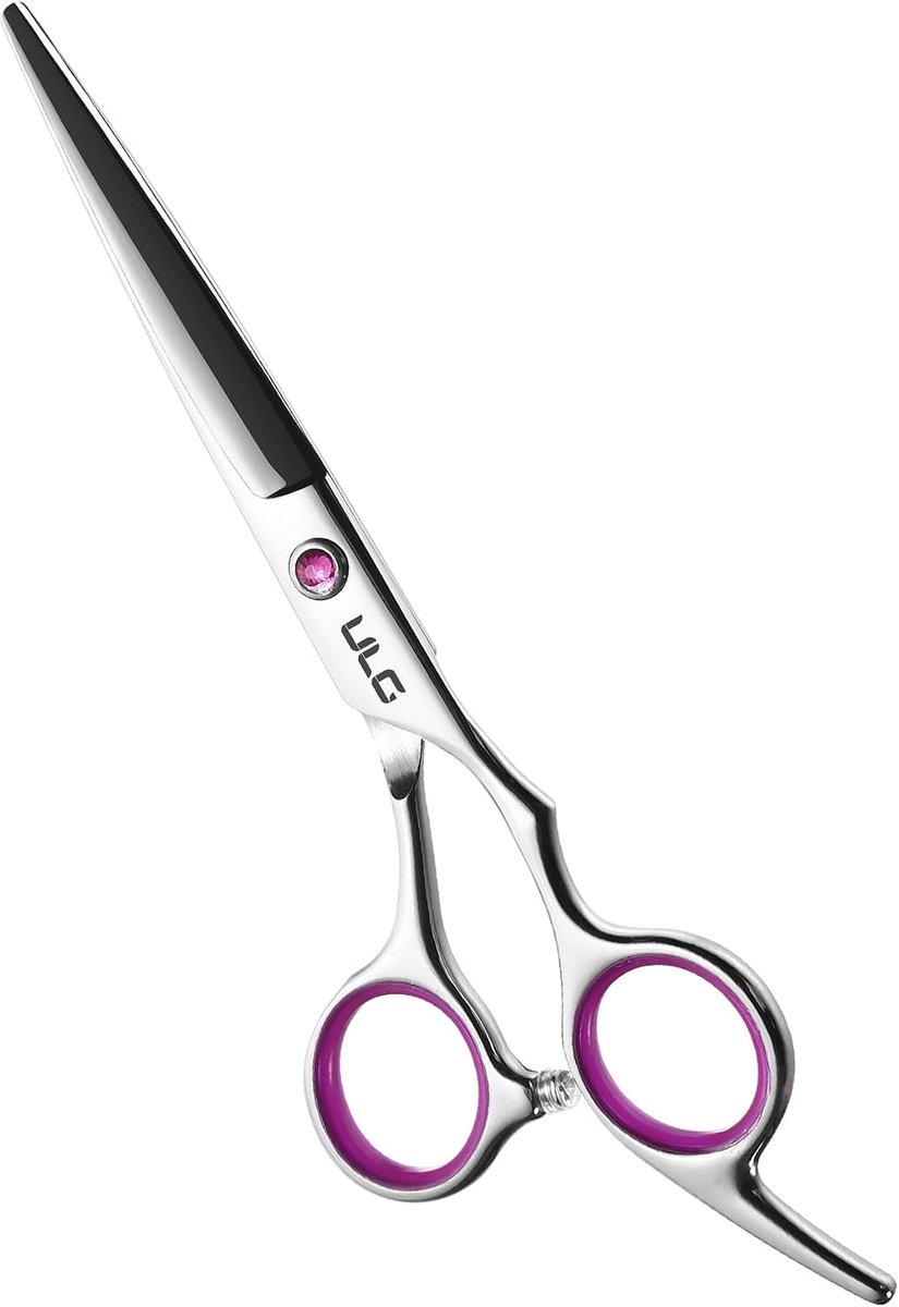 Haar Schaar 16.5 cm - Japanse RVS - Handgemaakt Roze - Scherpe Snede voor Professioneel Kappen - ShopVlot