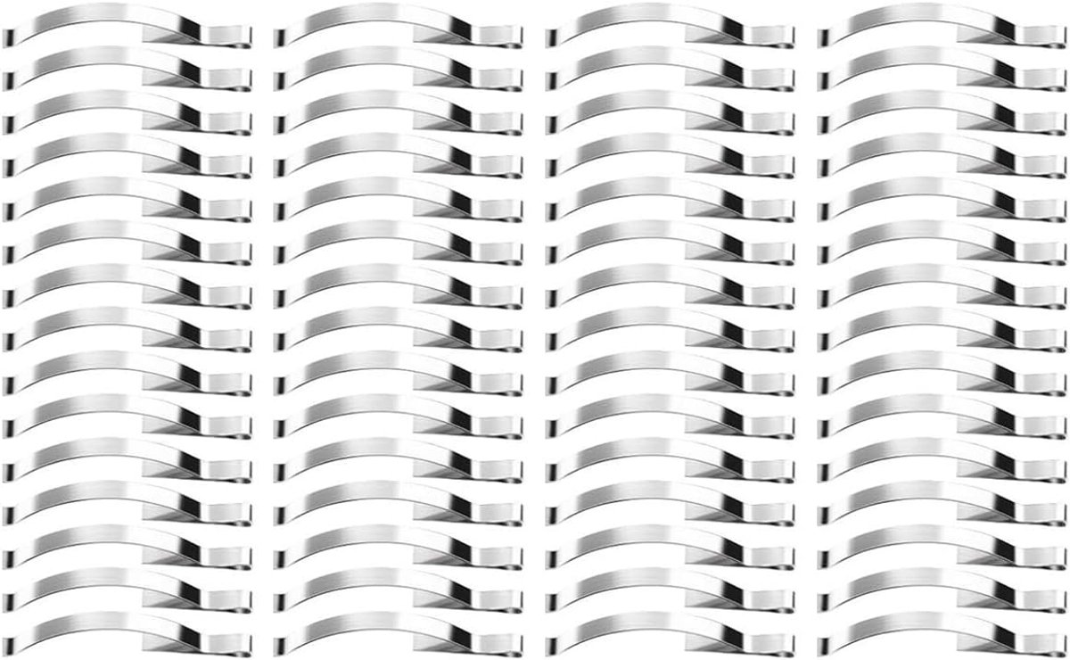 Raam scherm clips 60PCS - Rvs - Voorkomt trillen van schermen - Eenvoudige installatie - SnelShoppen