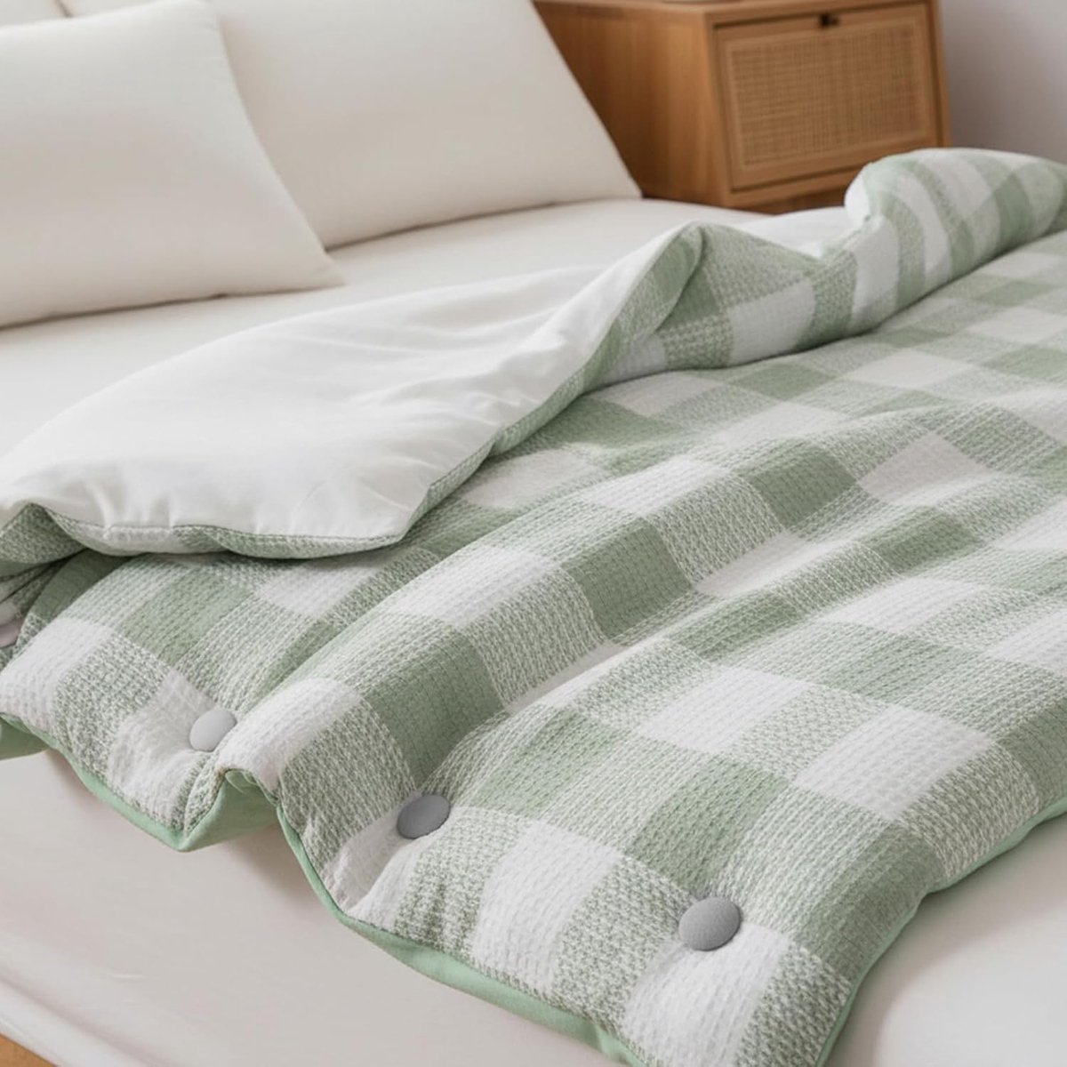 Duvet Holders 20pcs - Grijze Duvet Clips - Antislip Duvet Cover Clips - Houdt dekbed op zijn plaats - SnelShoppen