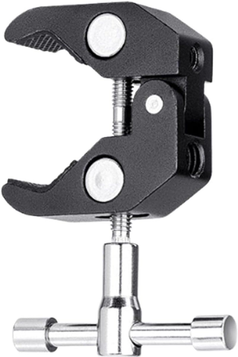 Clampstand voor camera met 1/4 en 3/8 draad - verstelbaar - voor bureau, muur en paneel - SnelShoppen