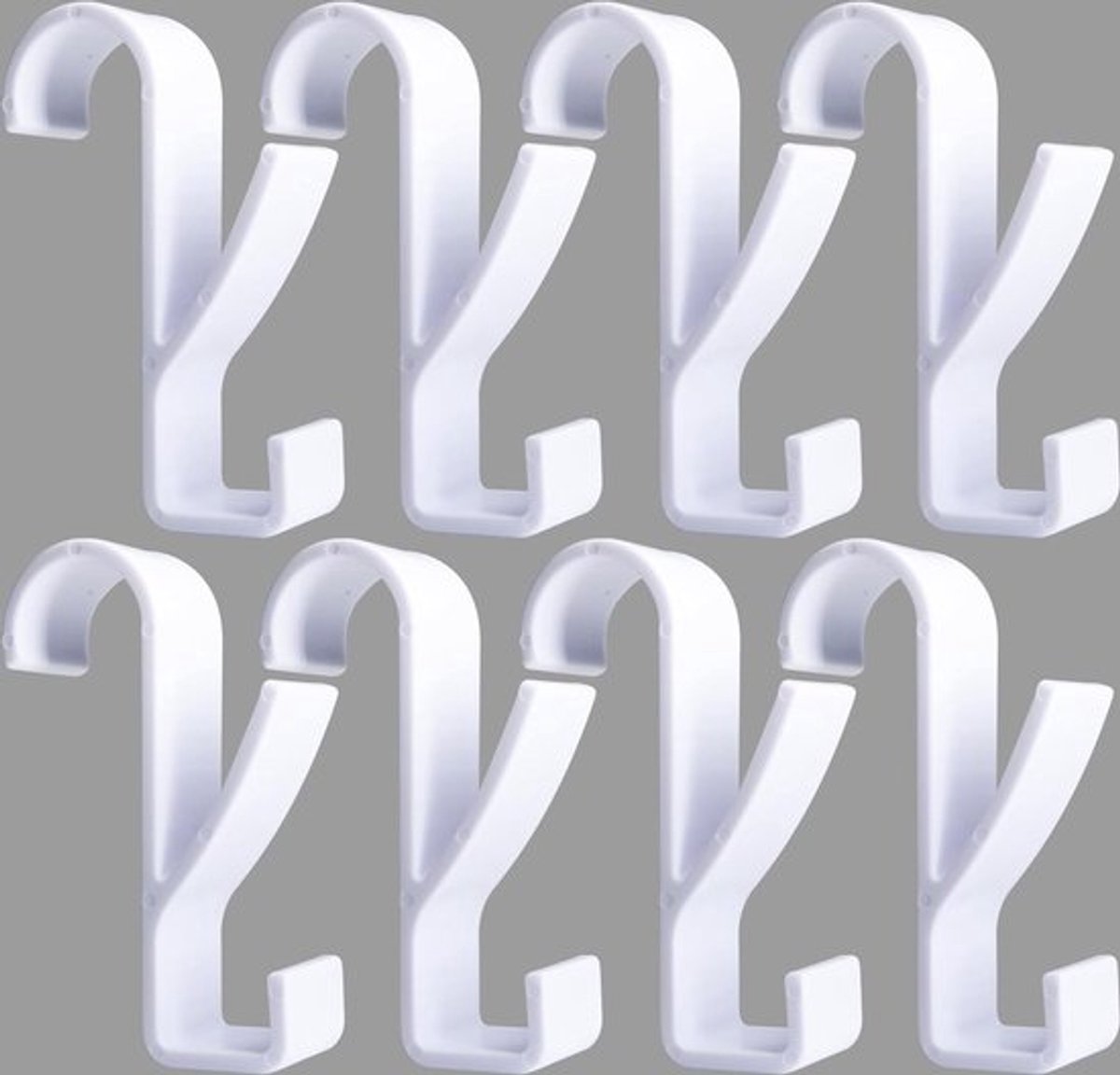 Set van 8 haken voor ronde radiatoren, handdoekverwarmingshaken, radiatorhaken, badjashaken, handdoekradiator, haken voor handdoekradiatoren, haken voor radiatoren, badkamers, kasten